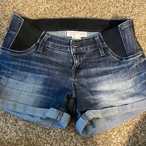Maternity Jean shorts